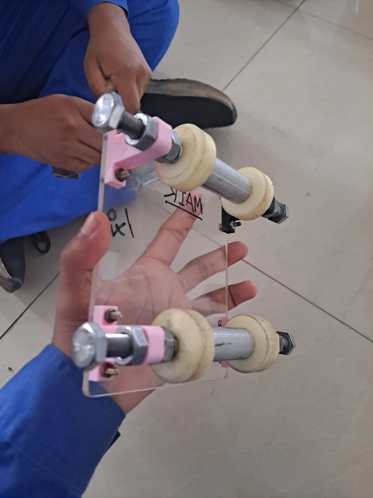 Wheel and axle assemblies